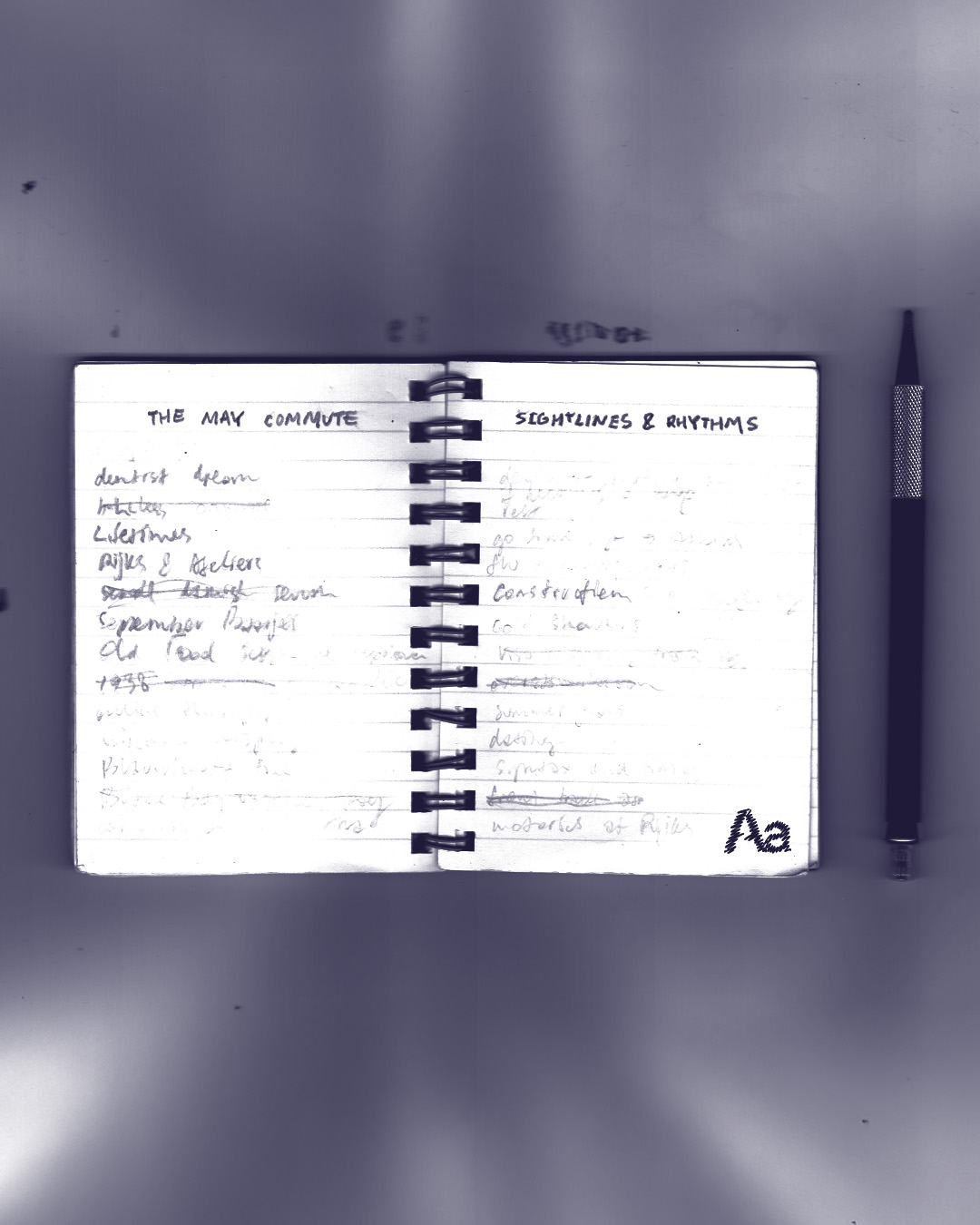 The May Commute: Sightlines and Rhythms