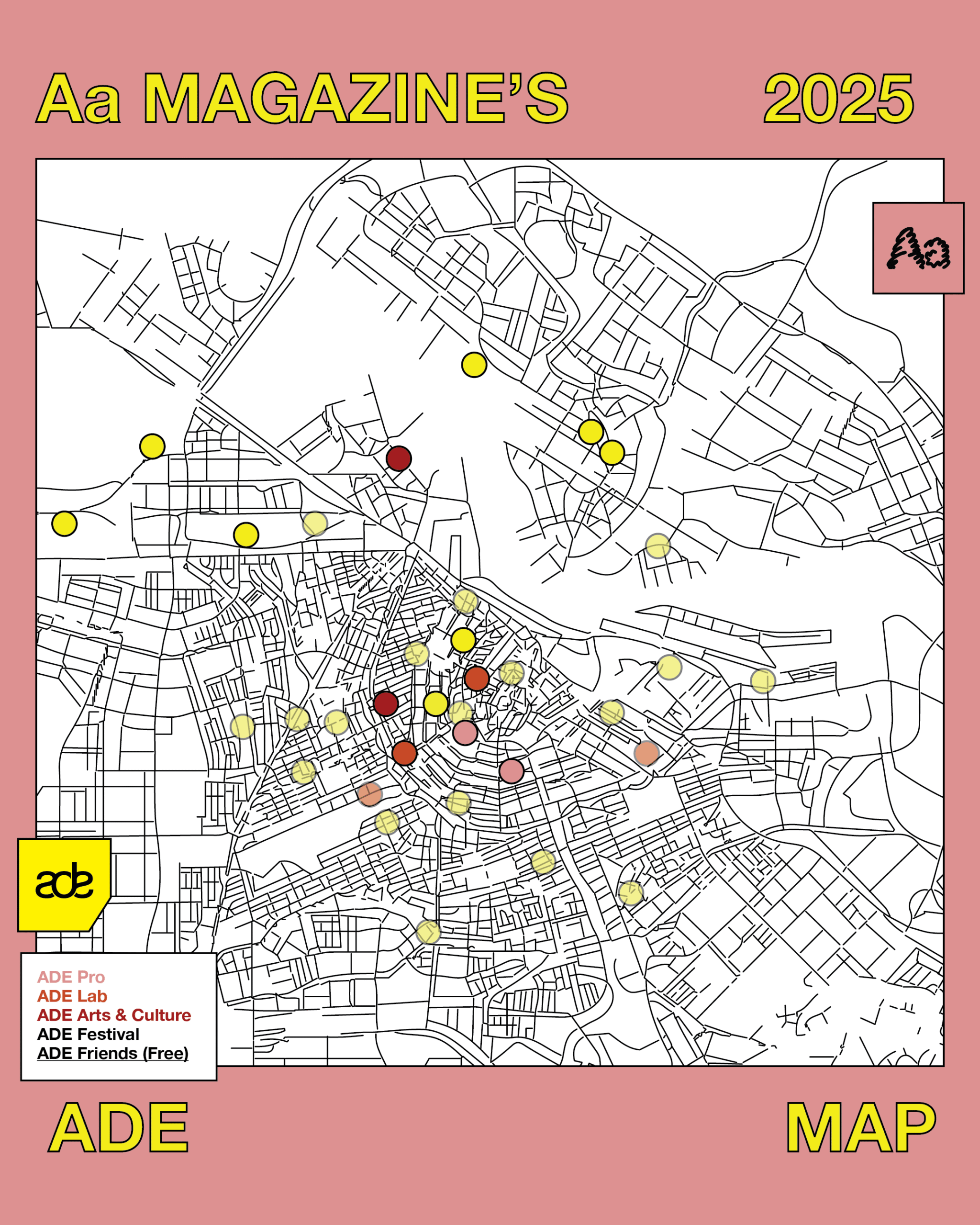 Aa’s ADE 2025 Map